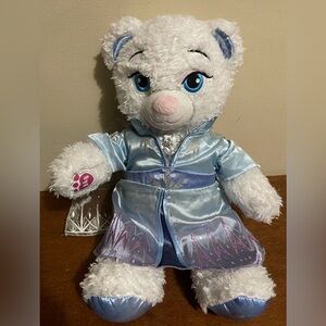 Elsa build a bear from Frozen II, comes with dress
